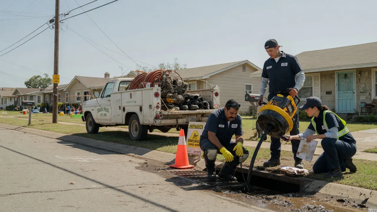 Drain Cleaning in Cullen, LA near me
